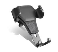 lioidres Support Telephone Voiture, pour Ford Fiesta 1.0 EcoBoost 2010-2025 Porte Téléphone Rotatif à 360 Degrés pour Grille D'aération de Voiture Smartphone,A Black