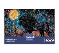 Lion 1000 Piece Jigsaw Puzzle for Adults Educhational Games Stress Relief Puzzle Cultivate The Spirit of Teamwork for Adults Gifts 38x26cm/1000pcs
