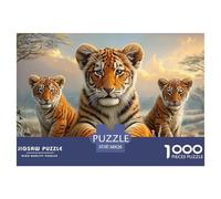 Lion 1000 Pièces Faune Sauvage Puzzle Adulte Un Puzzle Difficile Jeu pour Toute La Famille Divertissement Classiques pour Adultes Et Enfants À Partir De Activité Familiale Parfaite Décora