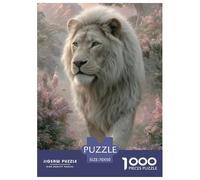 Lion 1000 Pièces Puzzle Jeu Éducatif Créatif Faune Sauvage Jigsaw Puzzles Belle Décoration Puzzle pour Adultes Et Enfants 70x50cm/1000pcs