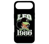Lion 1986 Zodiac Queens Afro Astrologie Anniversaire Coque pour iPhone Air