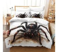 Lion 3 Pièces Team De Lit Sets, Parure De Lit pour avec Imprimé Coton/Polyester 3 Pièces 1 Housse De Couette + 2 Taies d'oreiller Double（200x200cm）