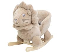Lion à bascule pour bébé beige TU