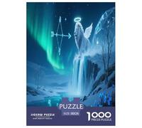 Lion Adultes Puzzles 1000 Pièces Faune Sauvage Jeux Éducatifs Décoration Intérieure Cadeaux d'anniversaire pour Noël Jeu De Défi Familial Tueur Ennuyeux 38x26cm/1000pcs