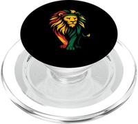 Lion Africain - Mois de l'histoire des Noirs Racines africaines PopSockets PopGrip pour MagSafe
