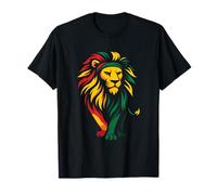 Lion Africain - Mois de l'histoire des Noirs Racines africaines T-Shirt