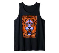 Lion Africain, Symbole DE Courage Débardeur