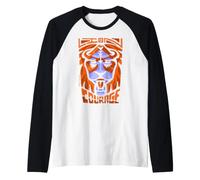 Lion Africain, Symbole DE Courage Manche Raglan