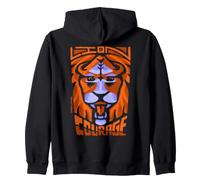 Lion Africain, Symbole DE Courage Sweat à Capuche
