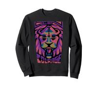 Lion Africain, Symbole DE Courage Sweatshirt