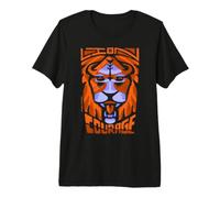Lion Africain, Symbole DE Courage T-Shirt Haut de Gamme