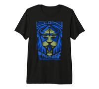 Lion Africain, Symbole DE Courage T-Shirt Haut de Gamme