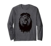 Lion Amoureux des Animaux Sauvages Manche Longue