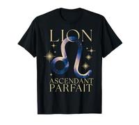 Lion Ascendant Parfait, Humour et Fierté Astrologique Sign T-Shirt
