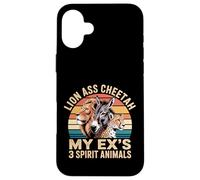 Lion Ass Cheetah My Ex's 3 Spirit Animals Divorce - Coque pour iPhone 16 Plus