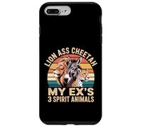 Lion Ass Cheetah My Ex's 3 Spirit Animals Divorce - Coque pour iPhone 7 Plus/8 Plus