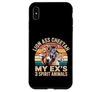 Lion Ass Cheetah My Ex's 3 Spirit Animals Divorce - Coque pour iPhone XS Max