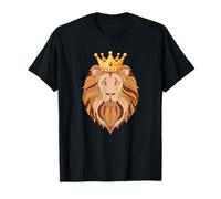Lion avec la Couronne et l'art inspiré du Courage T-Shirt