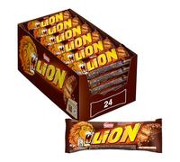 Lion - Barre Chocolatée aux céréales croustillantes - Lot de 24 x 42g