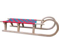 LION BOHEMIA Rodel 125 Luge Mixte, Holz Natur, Taille Unique
