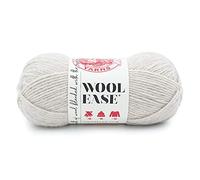 Lion Brand Fil de laine peigné à tricoter pour crochet et artisanat, 1 paquet, lin