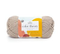 Lion Brand Pelote de laine acrylique, os, taille unique