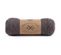 Lion Brand Pelote de Laine de pêcheur de Poids Moyen pour Tricot, Crochet et Loisirs créatifs Marron chiné
