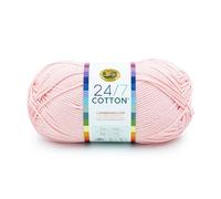 Lion Brand Pelote de laine en coton, limonade rose, taille unique