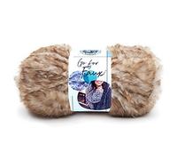 Lion Brand Yarn Go for Faux Fil, Pomeranian, Taille unique