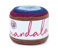 Lion Brand Yarn 525-222 Pelote de fil Mandala, Griffin, One Skein