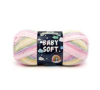 Lion Brand Yarn Pétale Babysoft Pelote, Autre, Circus Print, 13.2 x 25.69 x 13.2 cm