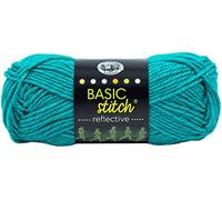 Lion Brand Yarn Basic Stitch Fil anti-boulochage Vert Neptune