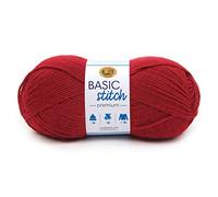 Lion Brand Yarn Basic Stitch Premium Fil grenat