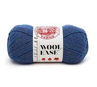 Lion Brand Yarn Company 1 pelote de Laine Wool-Ease, Blue Mist