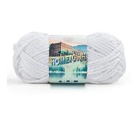 Lion Brand Yarn Company 1 pièce Hometown USA Yarn, Blanc de New York