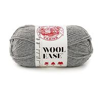 Lion Brand Yarn Company 1 pièce Wool-Ease Yarn, Gris chiné