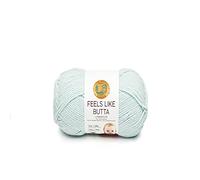 Lion Brand Yarn Company 215-106 Feels Like Butta Pelote de fils à tricoter glacée