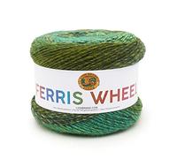 Lion Brand Yarn 217-603 Ferris Wheel Pelote de laine Evergreen, Acrylique, One Skein, Set de 247 Pièces