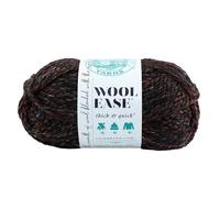 Lion Brand Yarn Company 640-506 Pelote de fils à tricoter, Noir