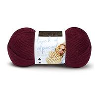Lion Brand Yarn Company 674-138 Touch of Alpaga Pelote de Fil Cramoisi