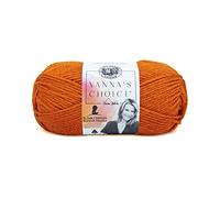 Lion Brand Yarn Company 860-135 Pelote de fils à tricoter, Orange