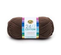 Lion Brand Yarn Company Fil de Coton 100% Coton Café au Lait 15,24 x 6,35 x 6,35 cm