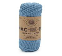 Lion Brand Yarn Company Mac-Re-Me Fil, Coton, Denim, 7oz/200g77yd/70m