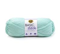 Lion Brand Yarn Company Point de Base 202-105 Basic Stitch Fil Anti-Boulochage Givré, Frost, One Skein, Set de 170 Pièces
