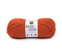 Lion Brand Yarn Company Point de base Basic Stitch 202-133 Fil anti-boulochage Motif citrouille, One Skein, Set de 170 Pièces