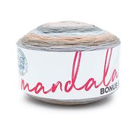 Lion Brand Yarn Mandala Bonus Bundle Pelote de laine, Chewy