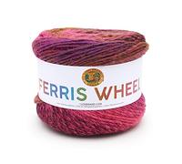 Lion Brand Yarn Fil, Acrylique, Pink Marmalade, One skein, Set de 247 Pièces
