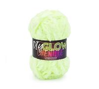 Lion Brand Yarn Fil chenille bricolage, ver luisant