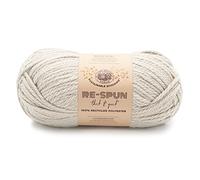 Lion Brand Yarn Fil épais et rapide Re-Spun, pierre ponce