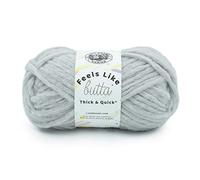 Lion Brand Yarn Fil, polyester, gris silencieux, 1 paquet